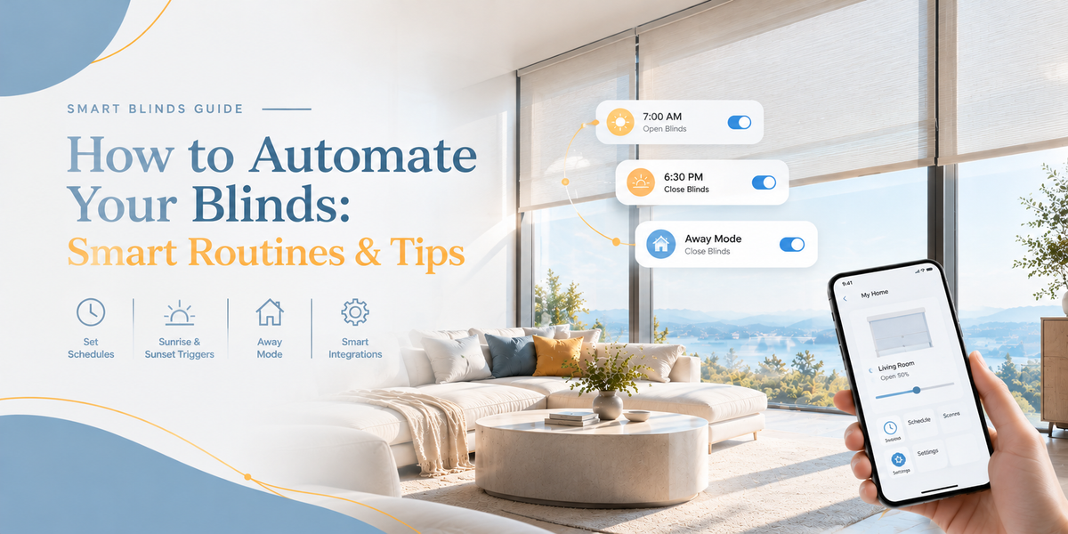 How to Automate Your Blinds: Smart Routines & Tips