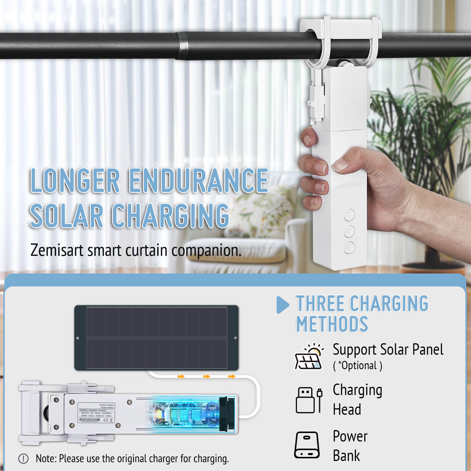 Longer Endurance Solar Charging