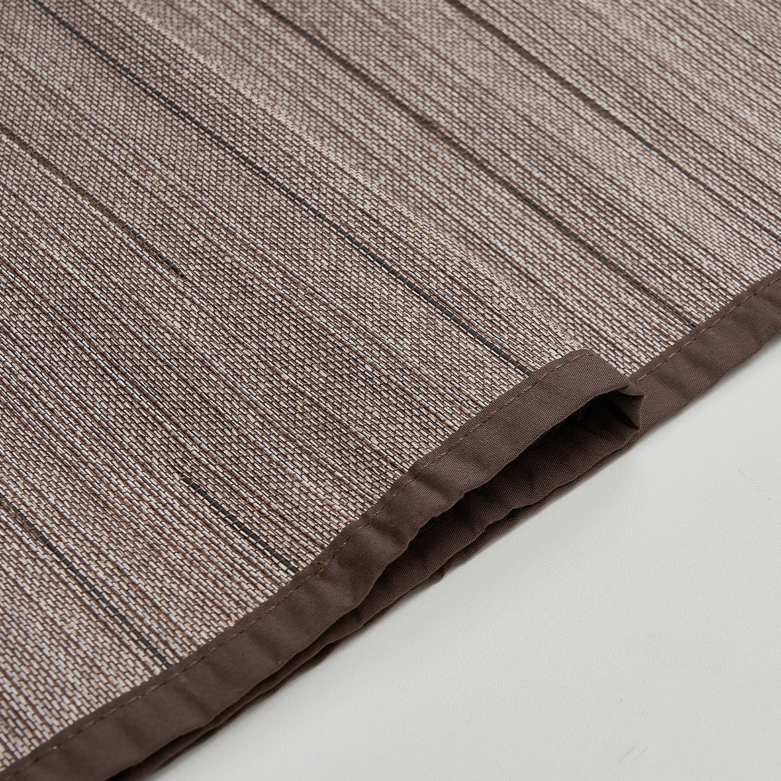 Keego Natural Fabric Roman Bamboo Shades Cordless