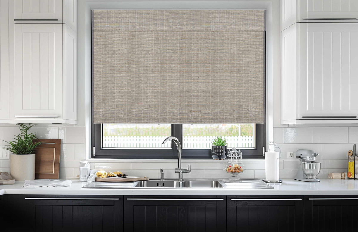 No Drill Roman Shades for Modern Living | Keego Blinds