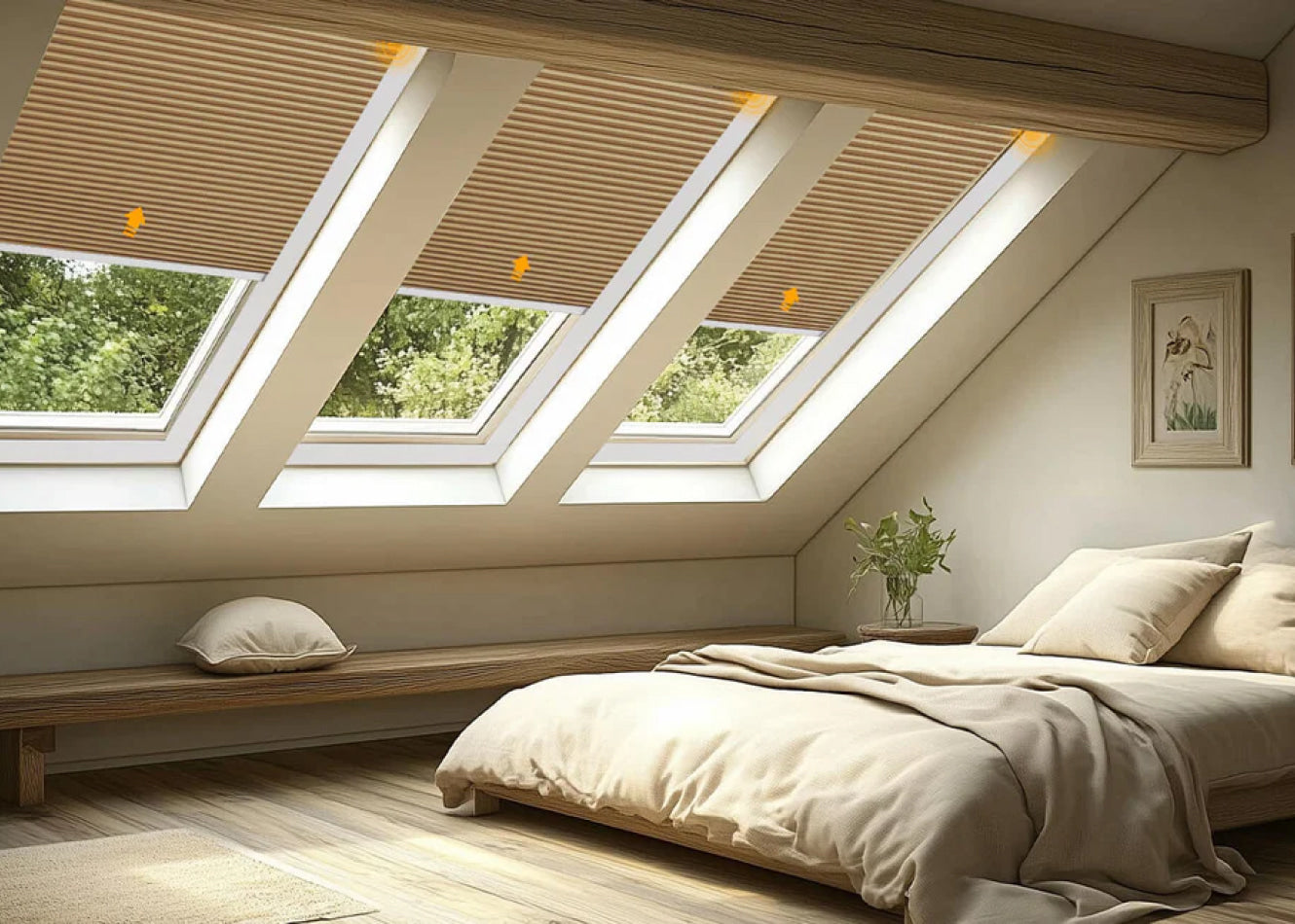 Motorized Skylight Shades