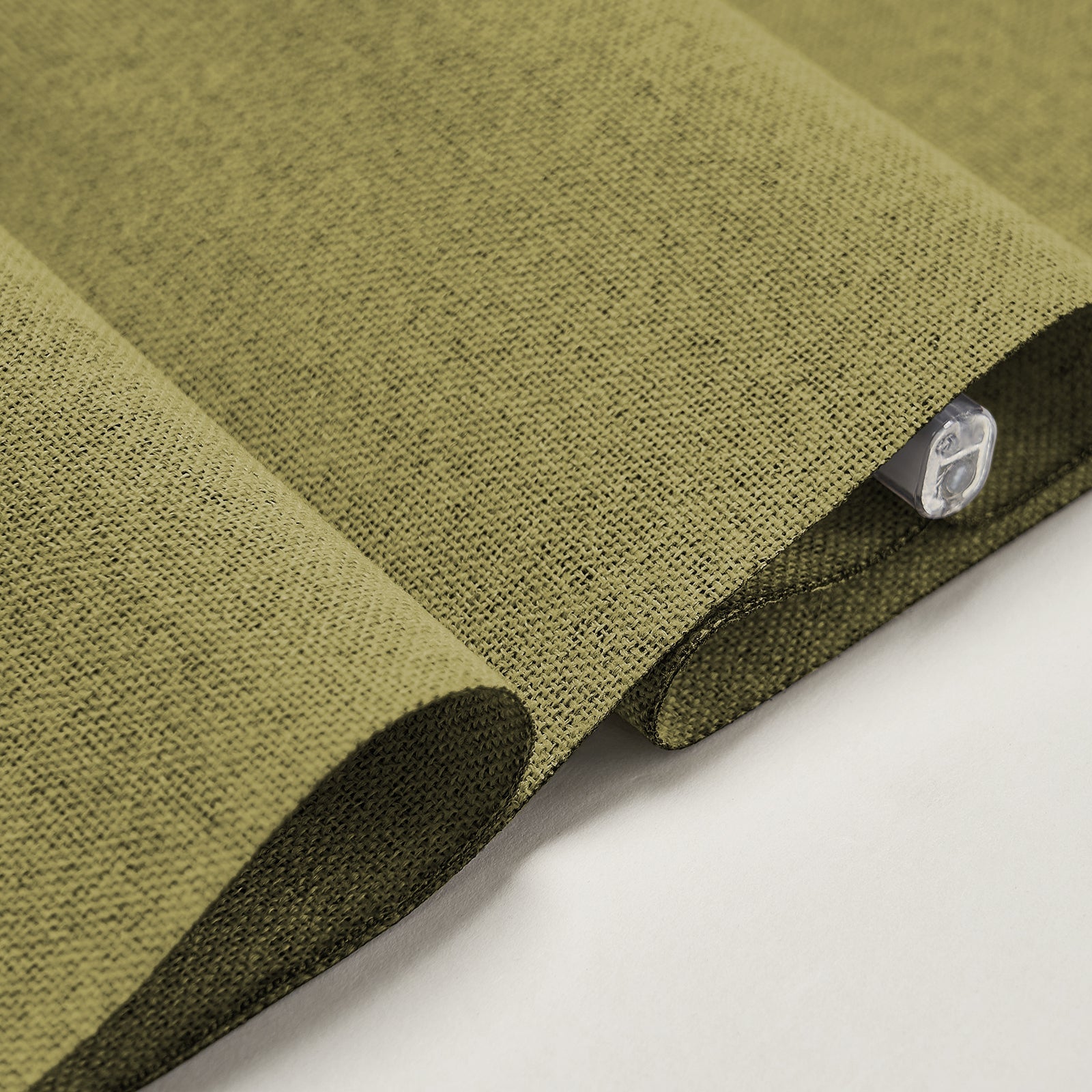 Keego Classic Soft Linen Roman Fabric Window Treatments