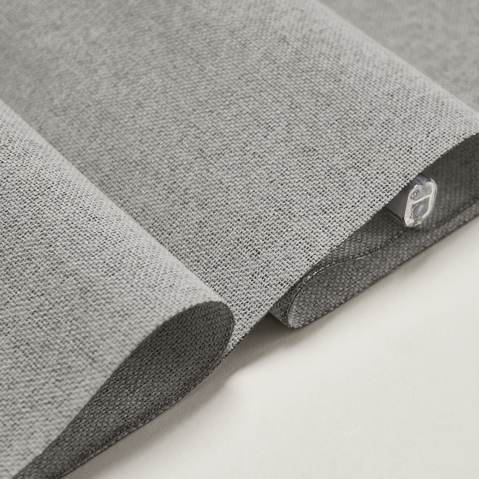 Keego Classic Soft Linen Roman Fabric Window Treatments
