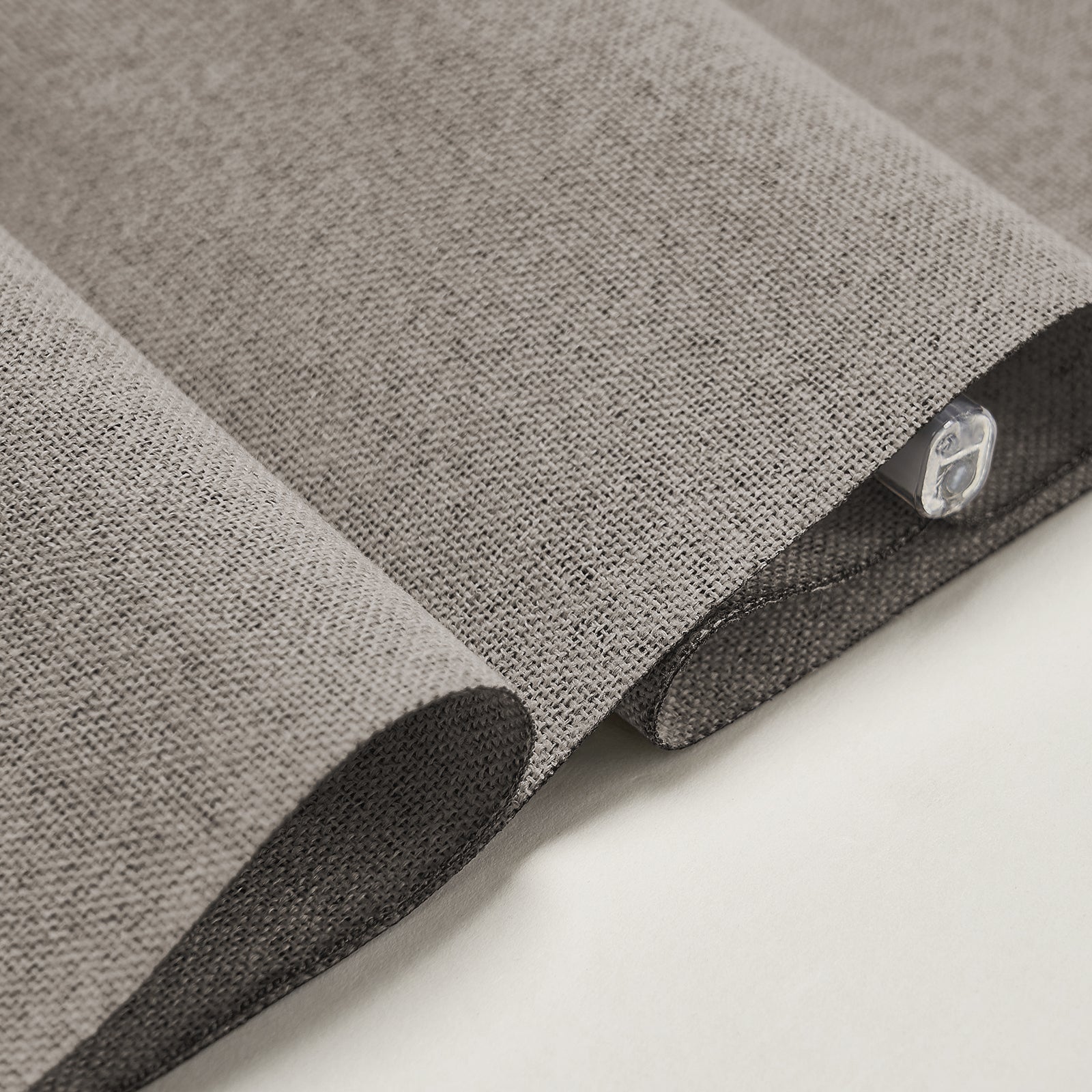 Keego Classic Soft Linen Roman Fabric Window Treatments