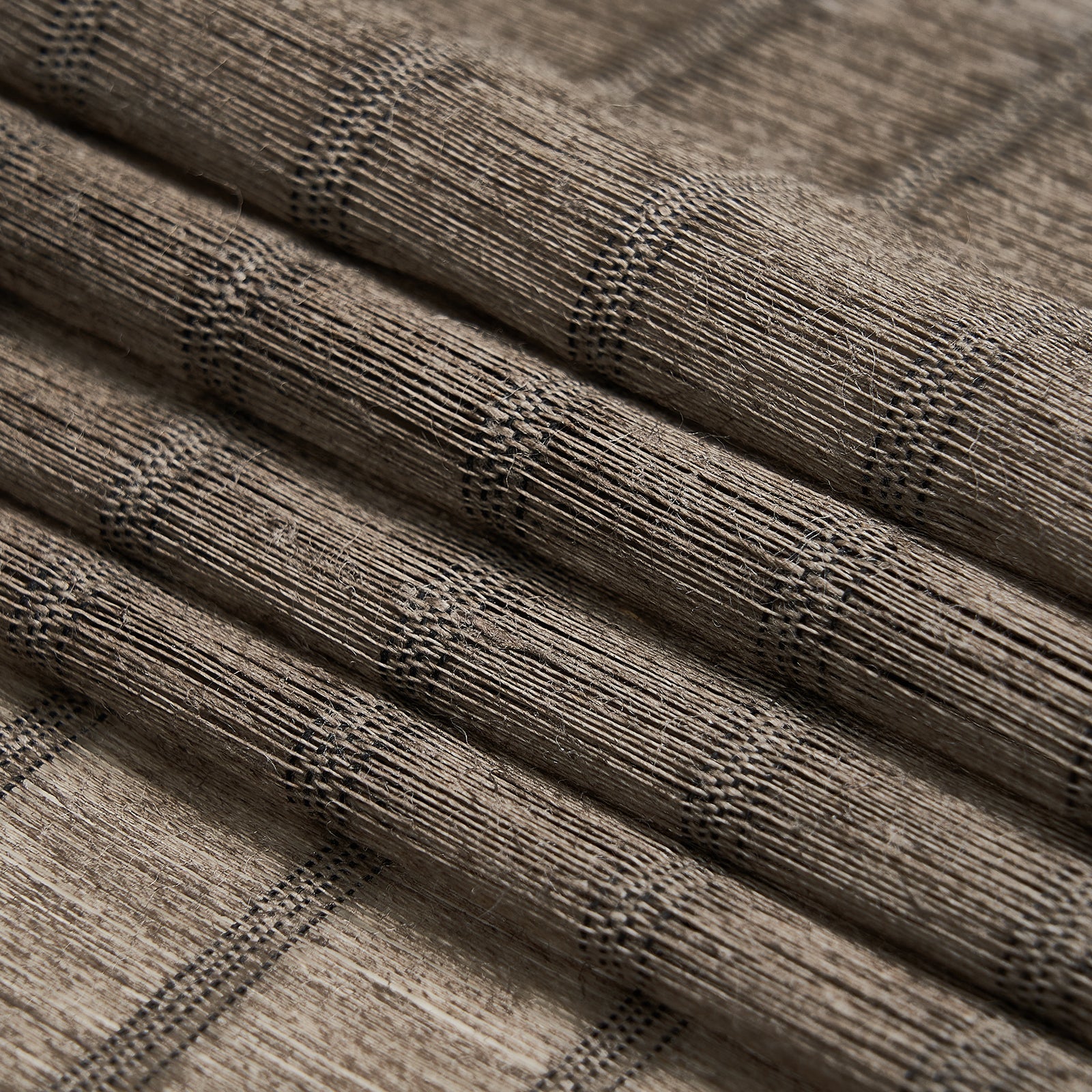 Keego Classic Soft Linen Roman Fabric Window Treatments