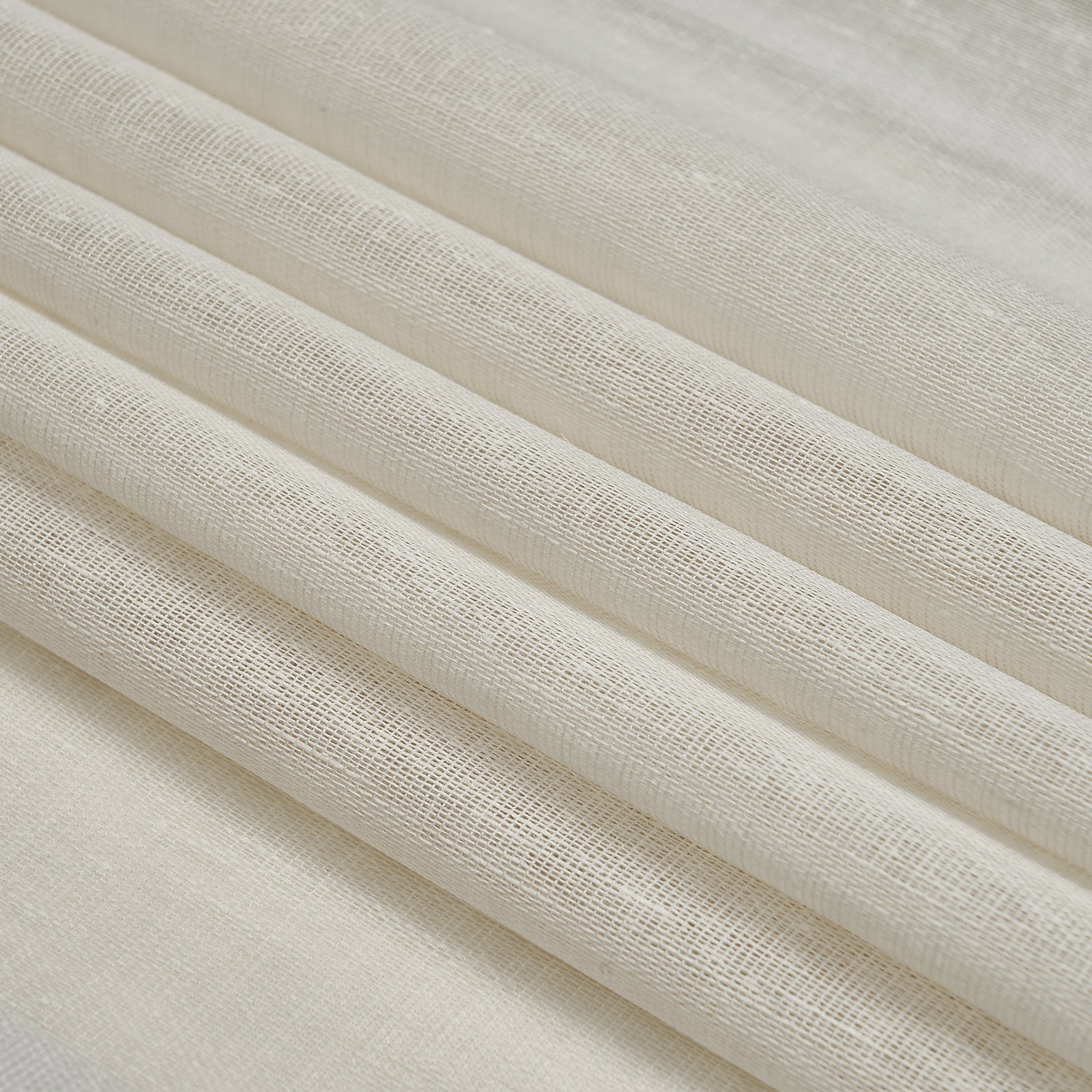Keego Classic Soft Linen Roman Fabric Window Treatments