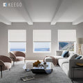 Keego Classic No Drill Honeycomb Cellular Shades Cordless