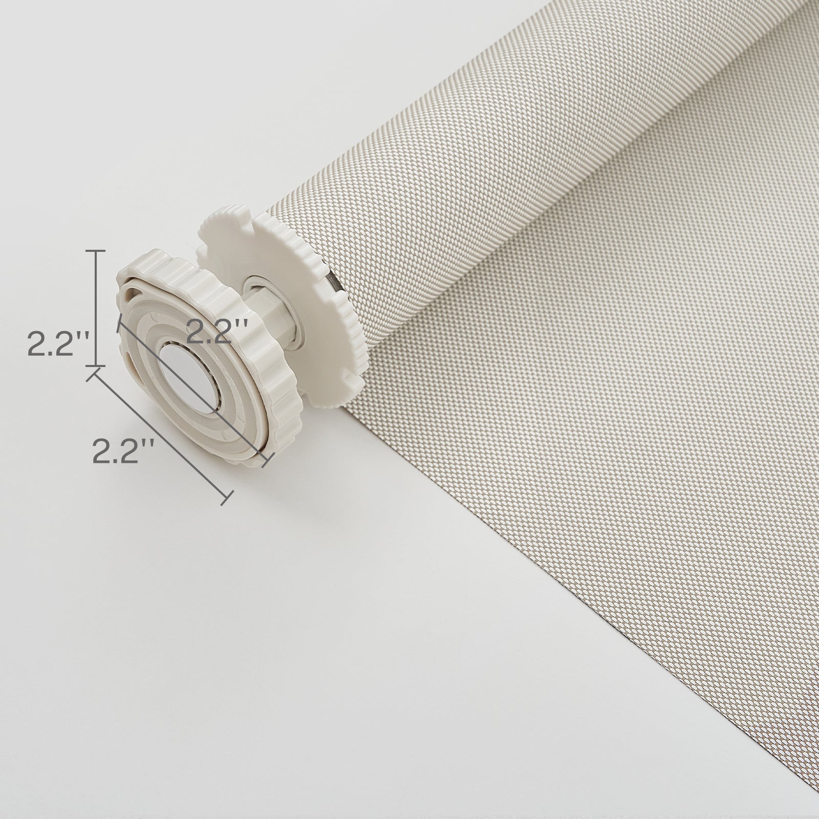 Premier No Drill Roller Shades Corded with Metal Valance