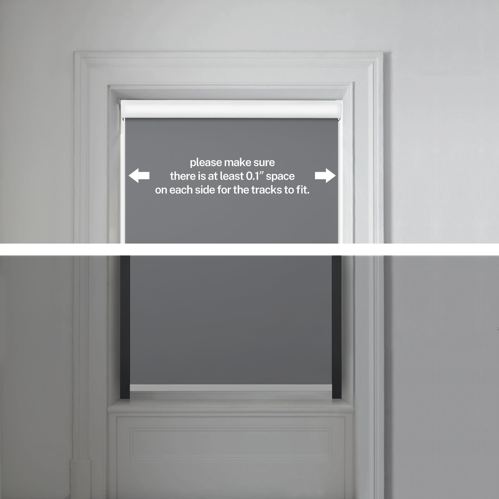 Keego PVC Light Blocking Strips for Window Shades & Blinds