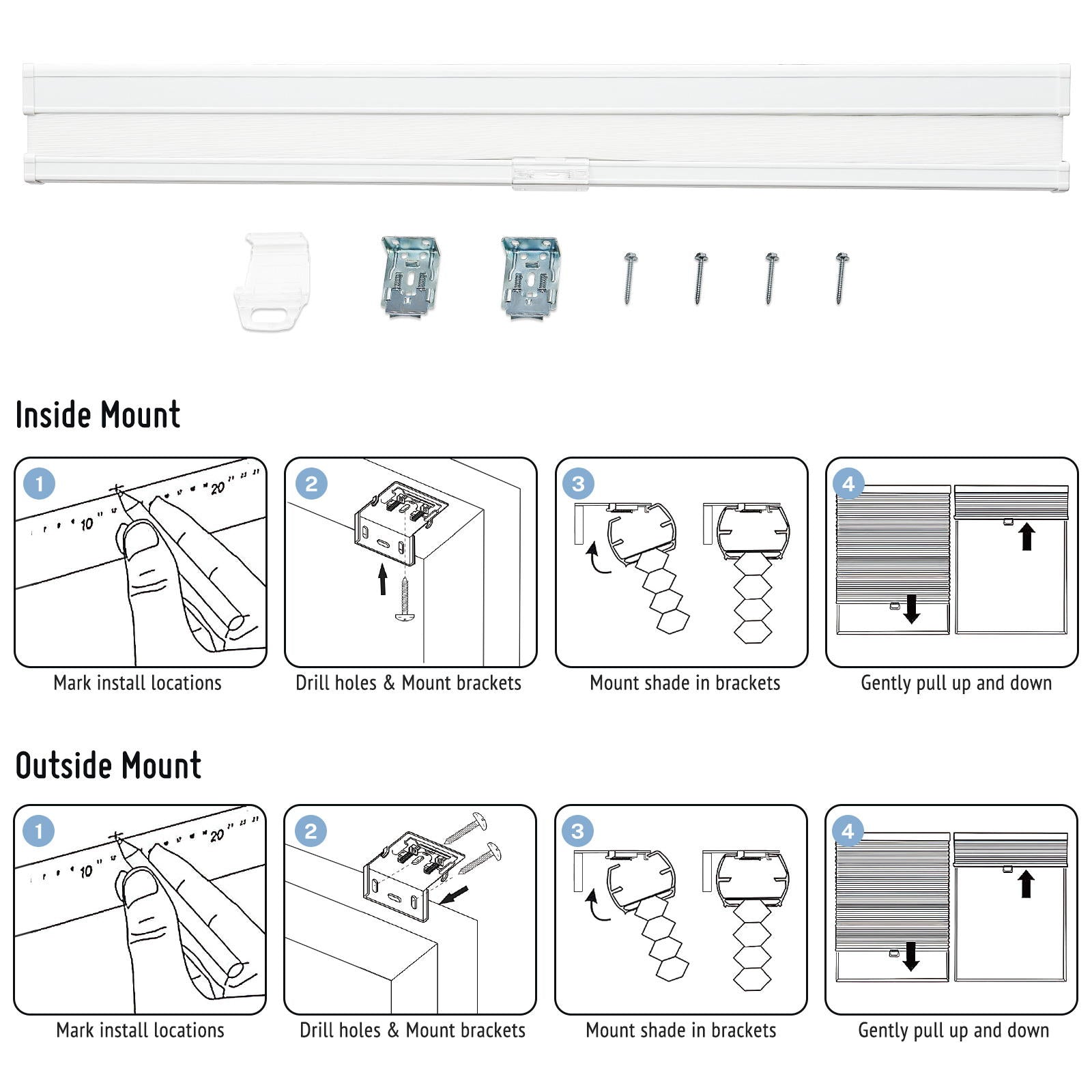 Inside & Outside Mount