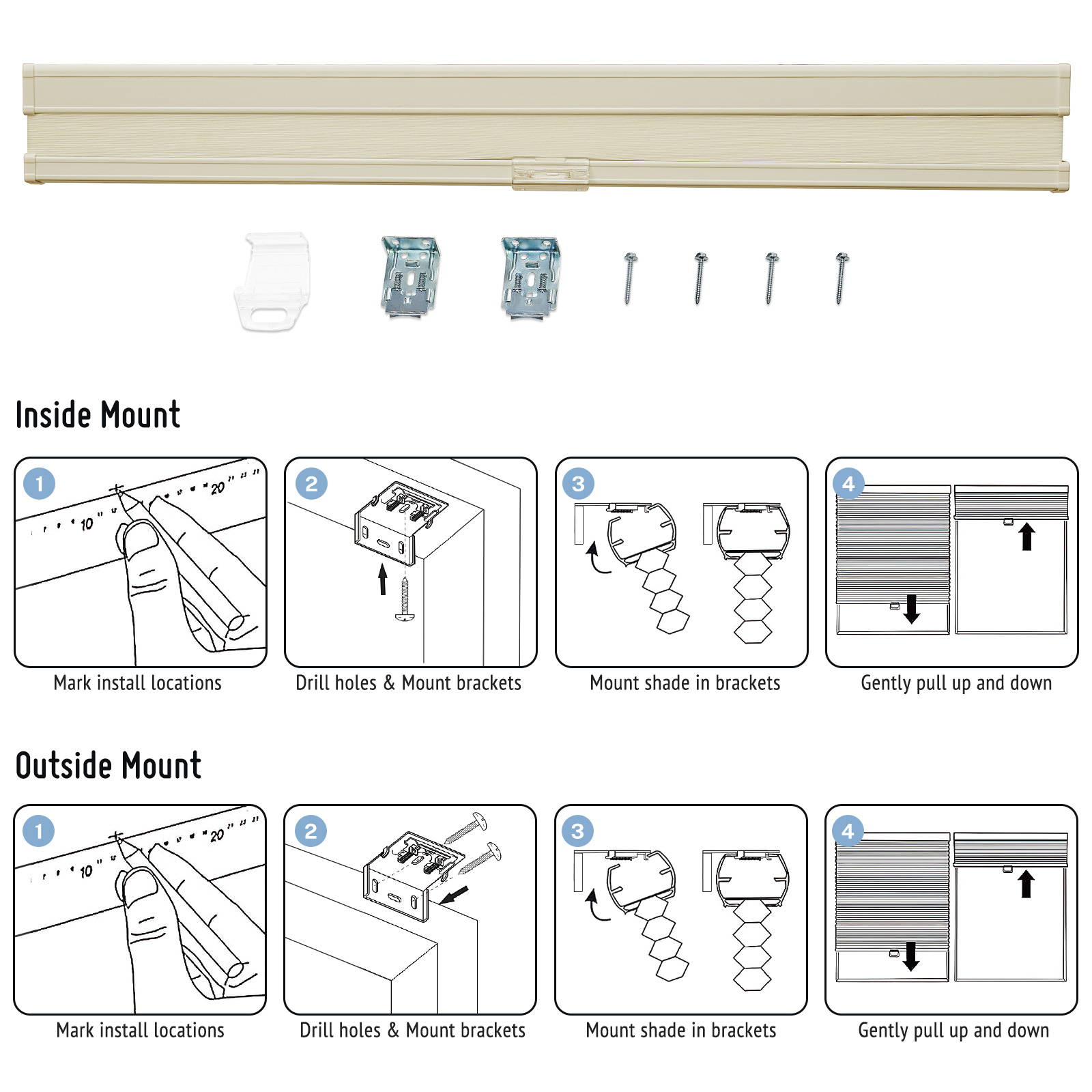Inside & Outside Mount