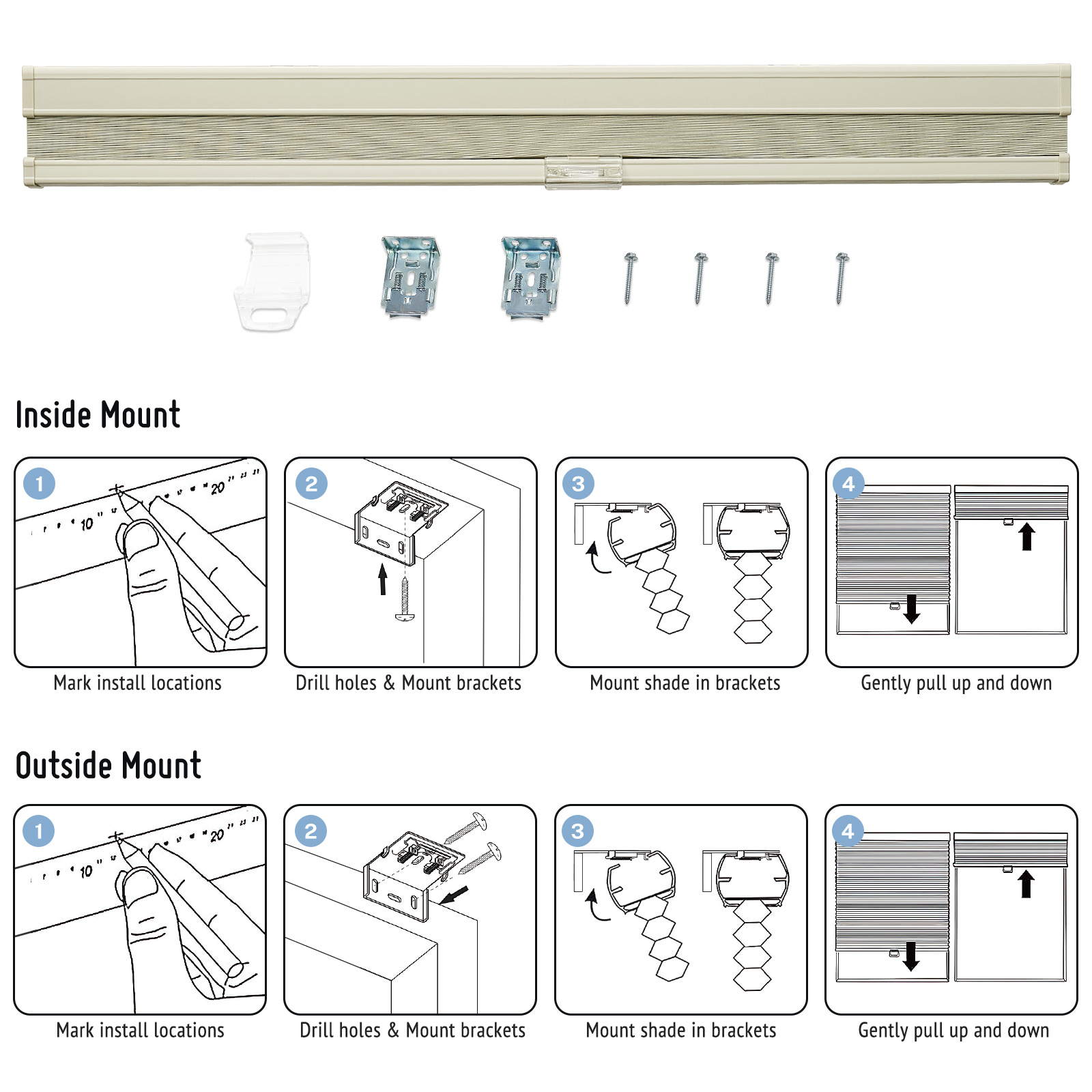 Inside & Outside Mount