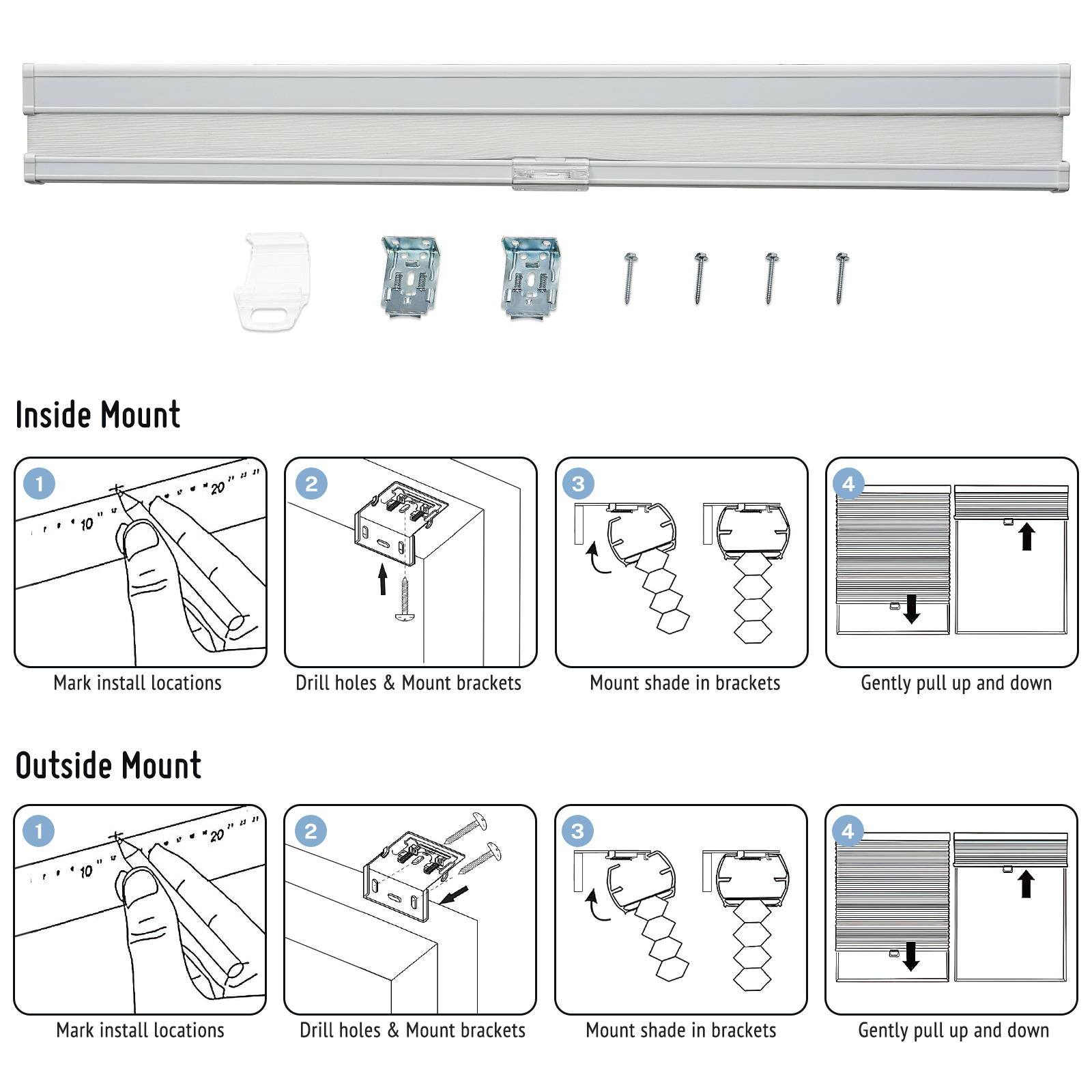 Inside & Outside Mount