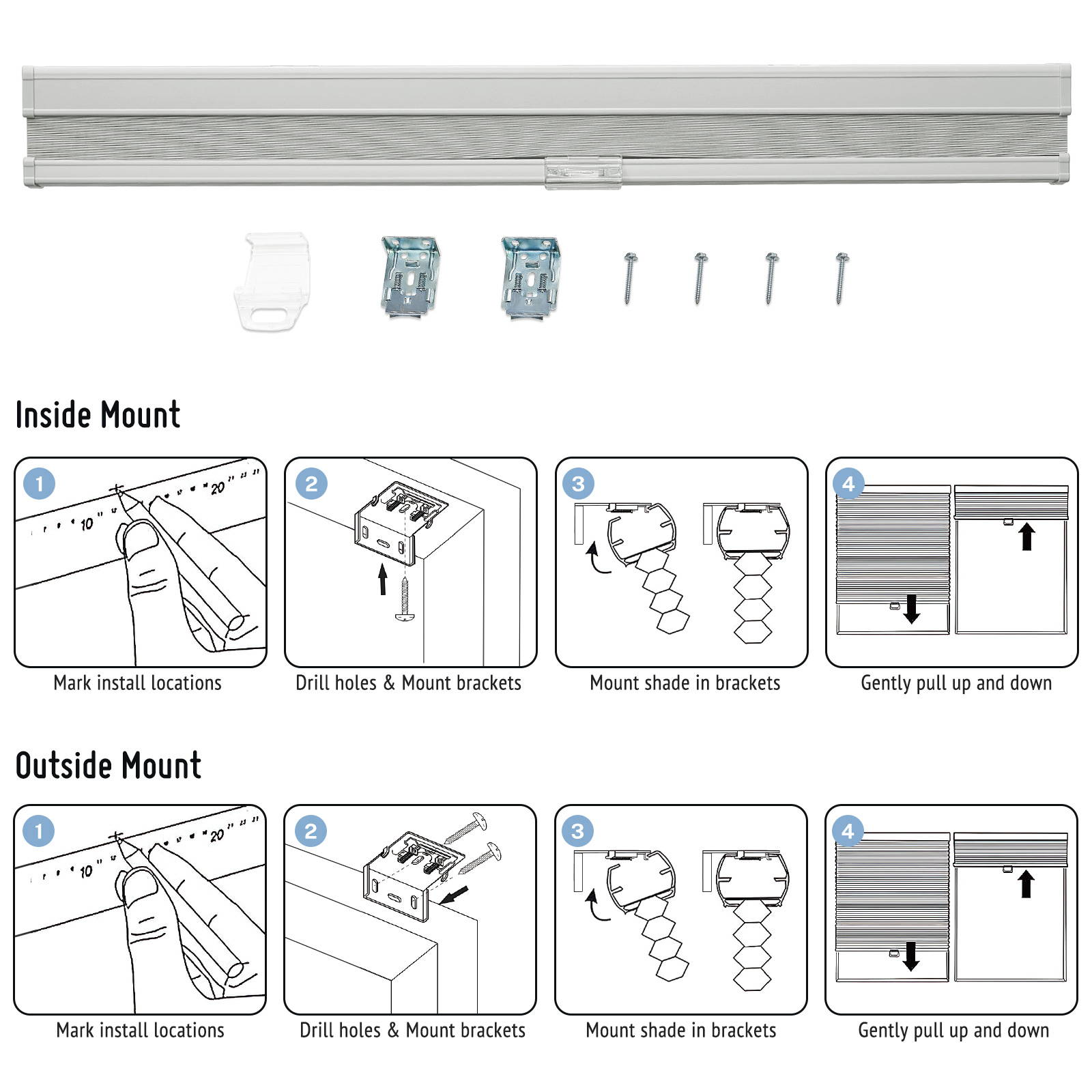 Inside & Outside Mount
