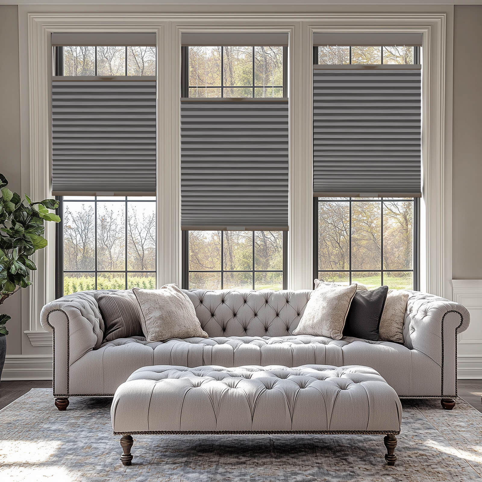 Keego Express Top Down Bottom Up Honeycomb Cellular Shades Cordless