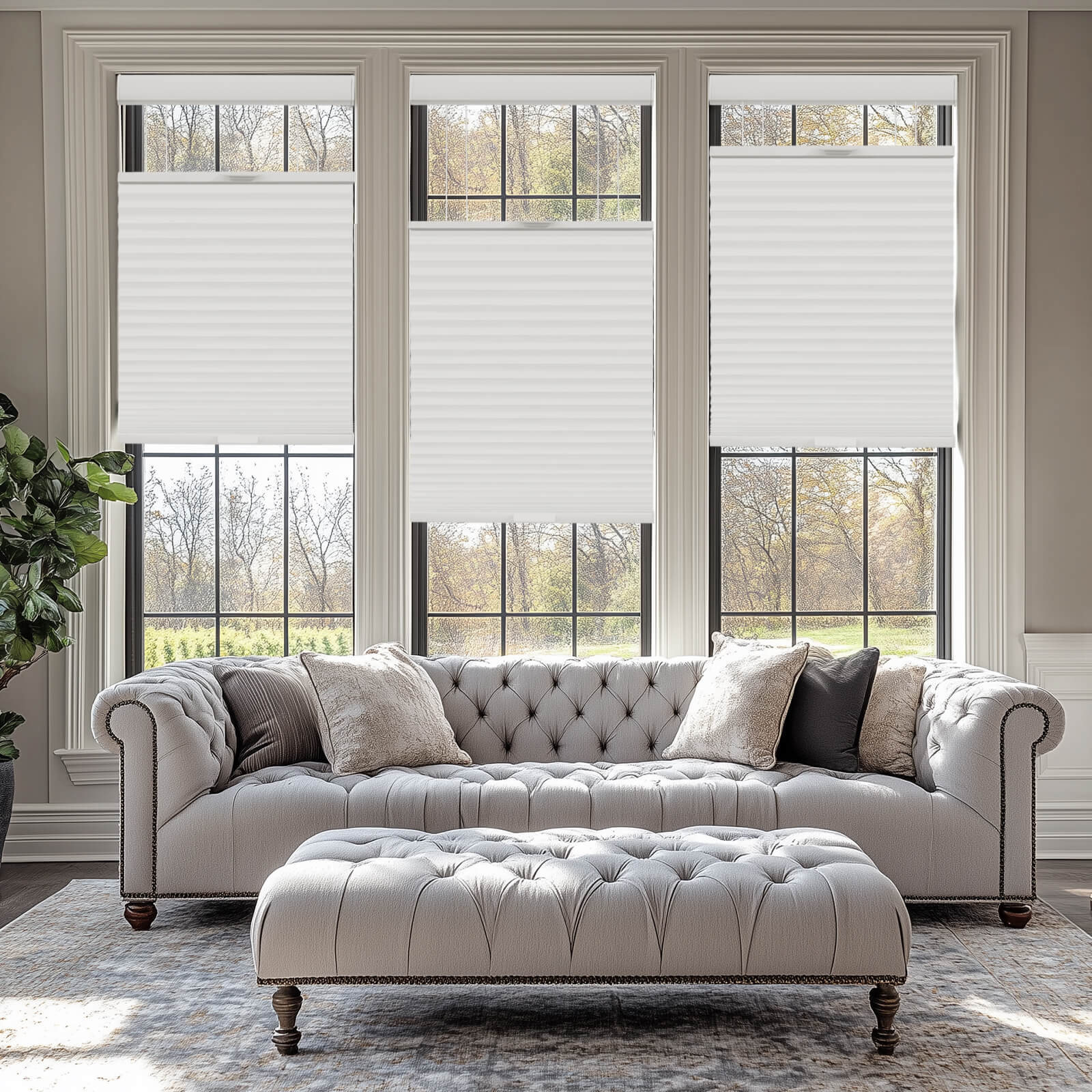 Keego Express Top Down Bottom Up Honeycomb Cellular Shades Cordless