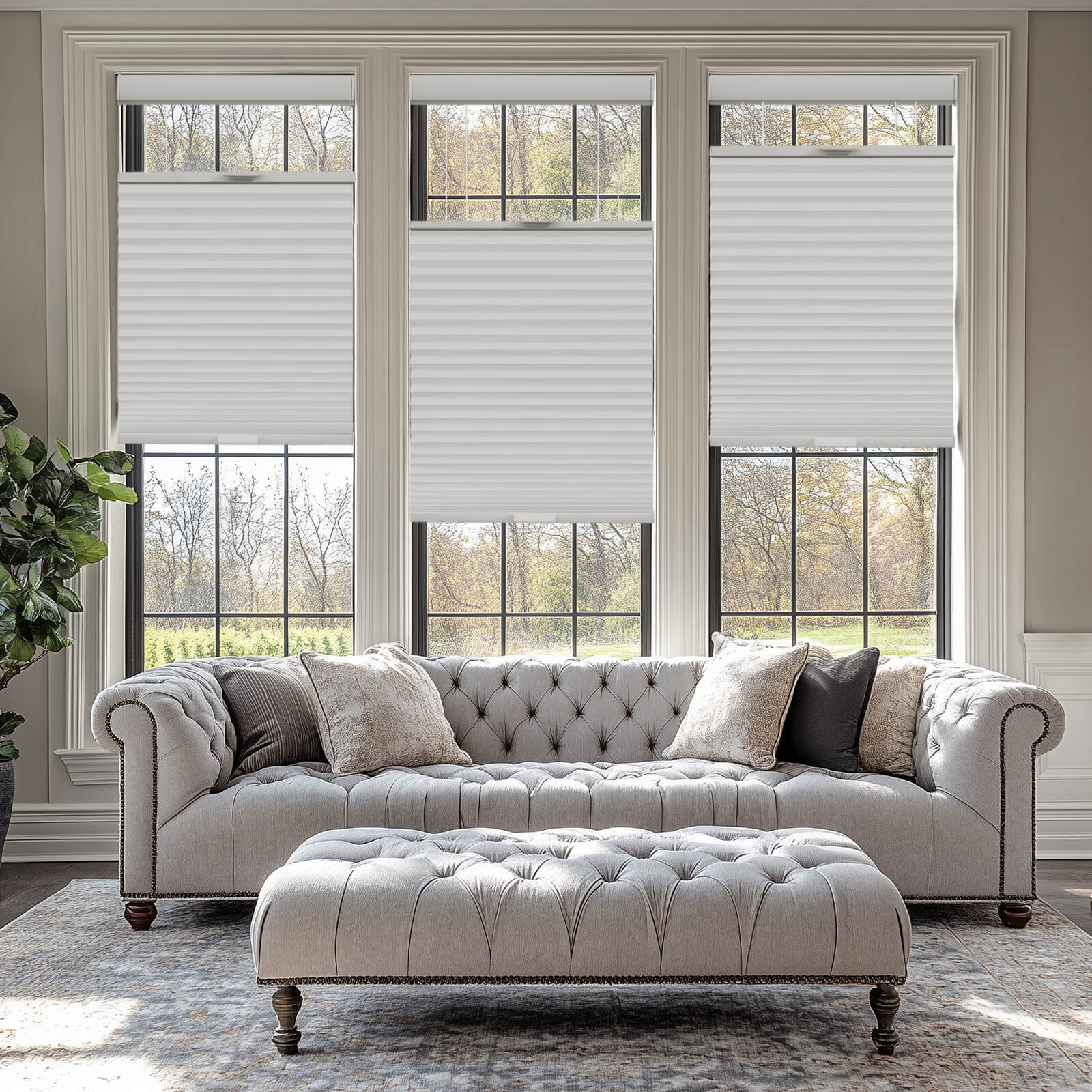 Keego Express Top Down Bottom Up Honeycomb Cellular Shades Cordless