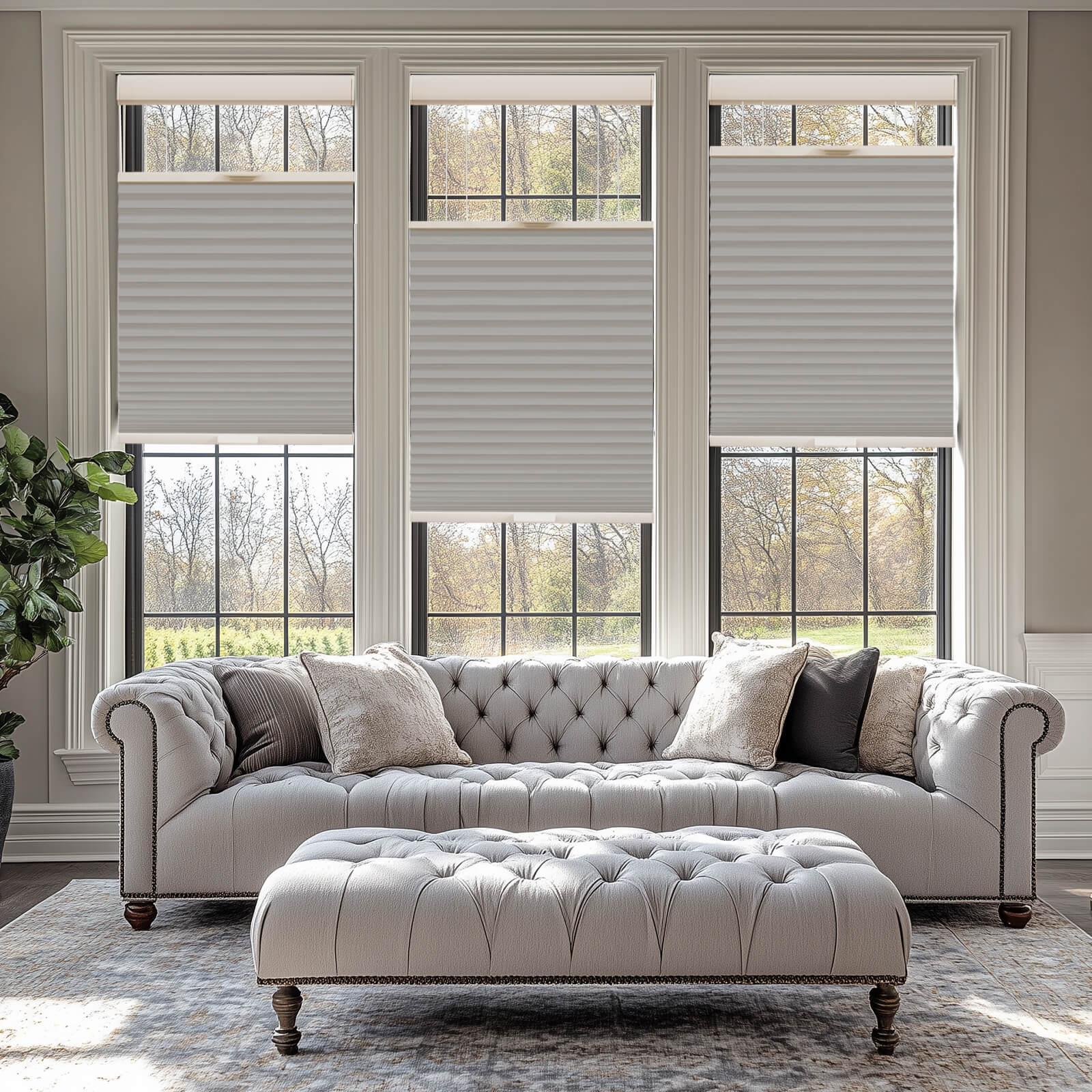Keego Express Top Down Bottom Up Honeycomb Cellular Shades Cordless
