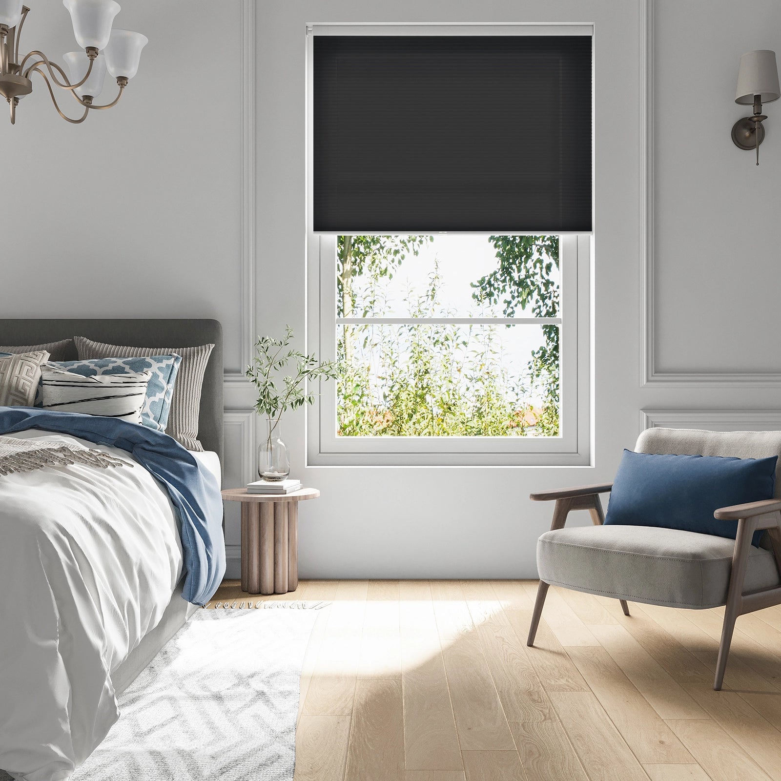 keego classic no drill honeycomb cellular shades cordless